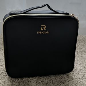 Large travel makeup bag